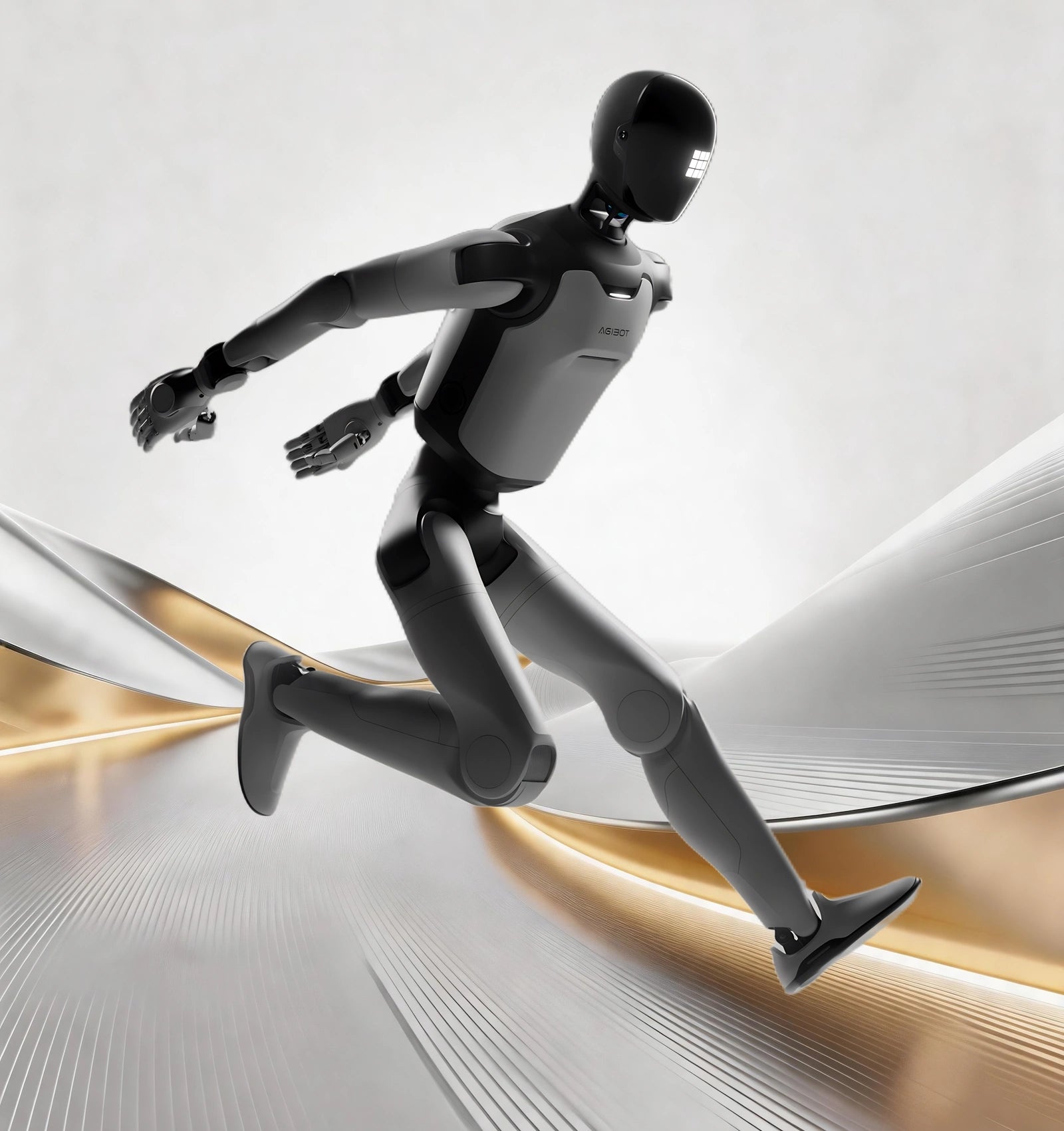 Official A3 Ultra running pose with the pearlescent setting from the original design
