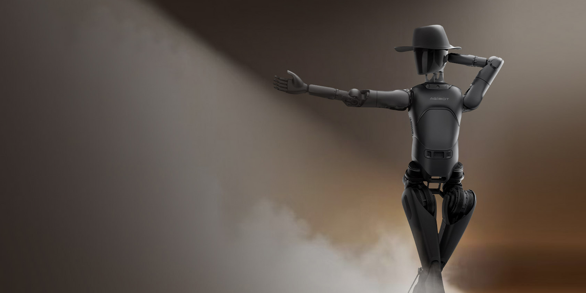 AGIBOT A2 Lite robot umanoide per performance eventi e intrattenimento