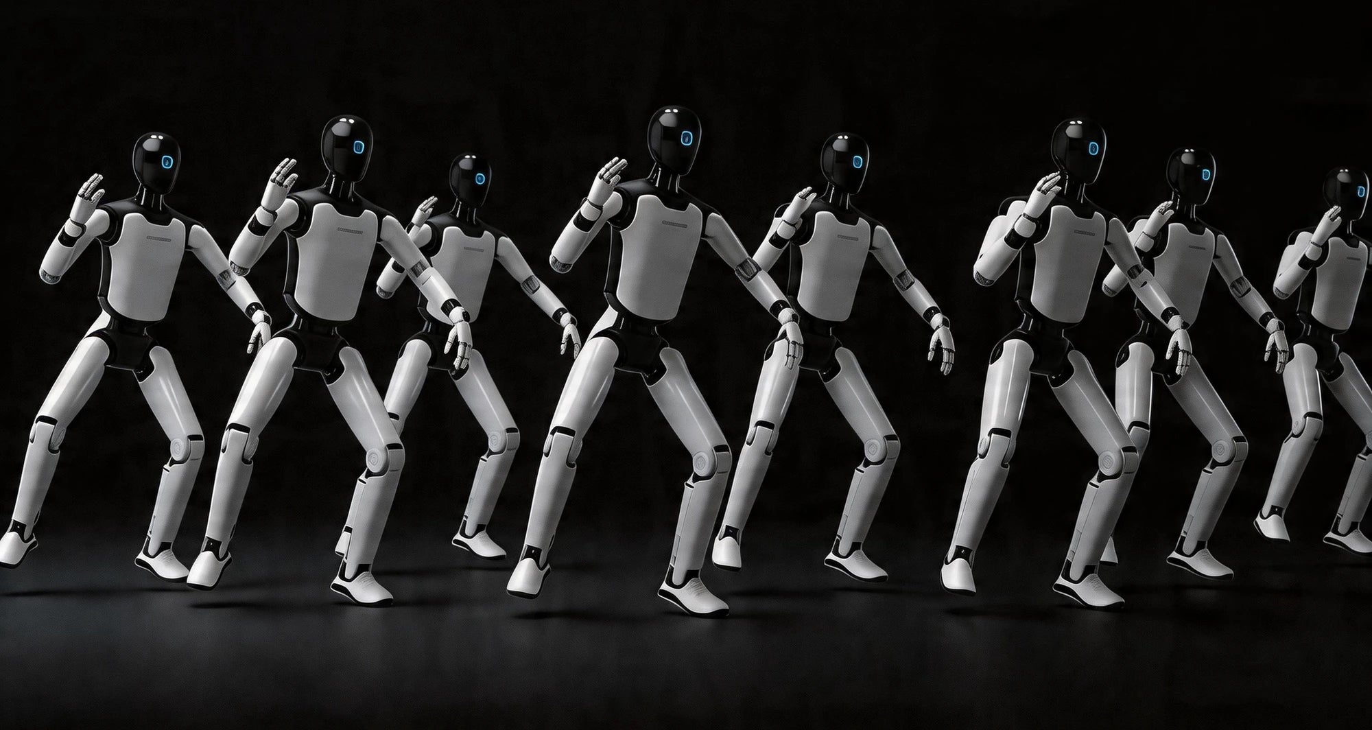 Original A3 synchronized robot fleet