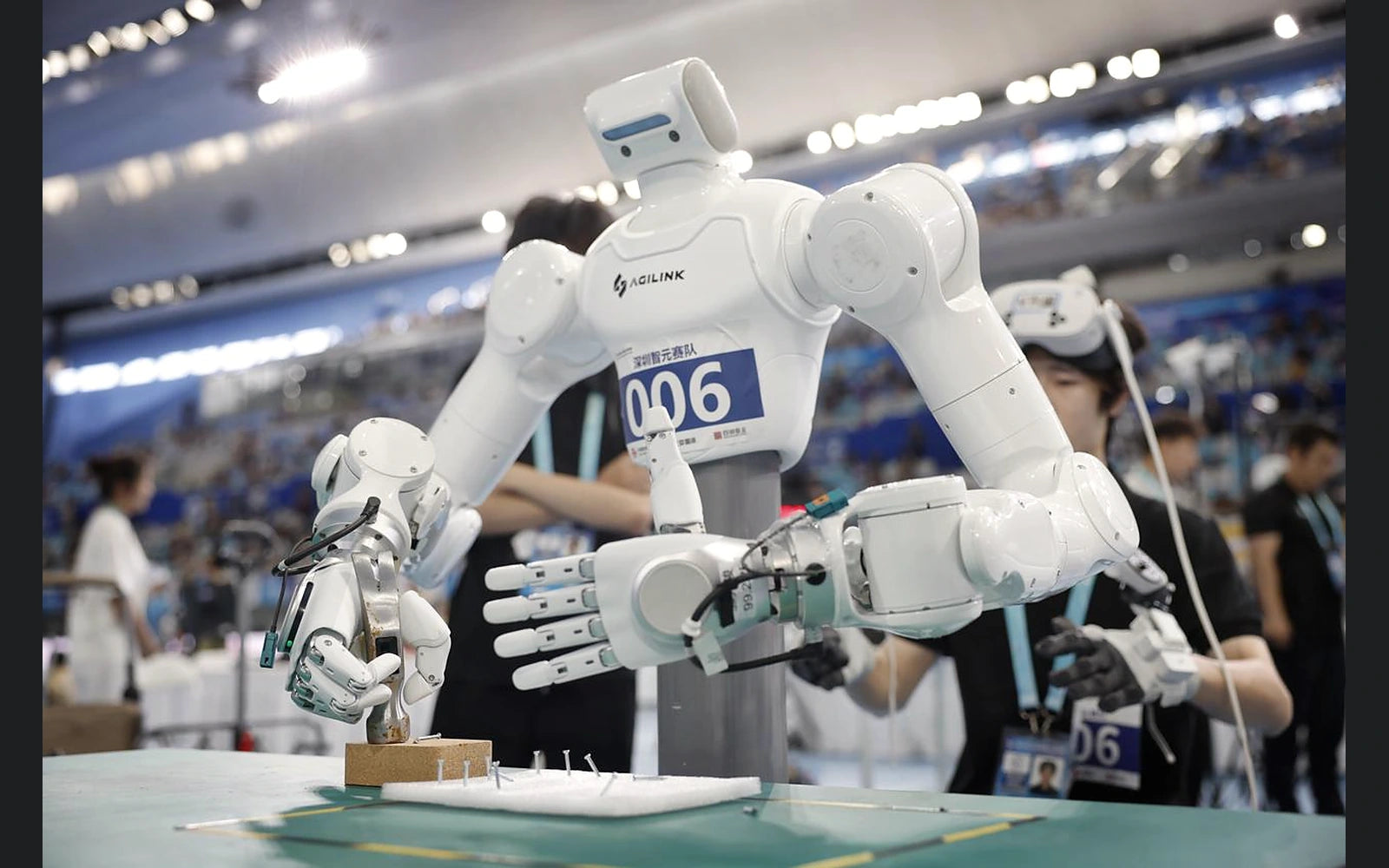 Official photograph from the 2026 World Humanoid Robot Games